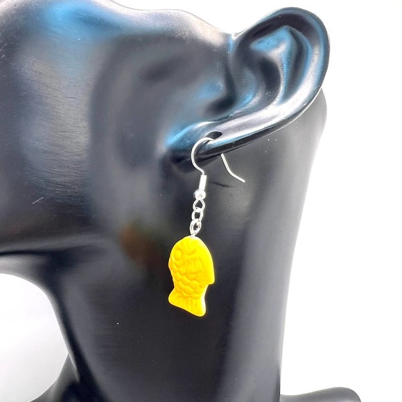 Taiyaki Earrings - Pastry Earrings - Fish Earrings - Kawaii Earrings - Picture 10 of 10